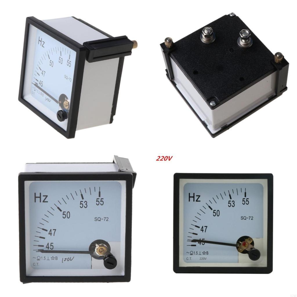 Analog Meter Gauge - 37ME Амперметр Панельный индикатор Герца 45-55