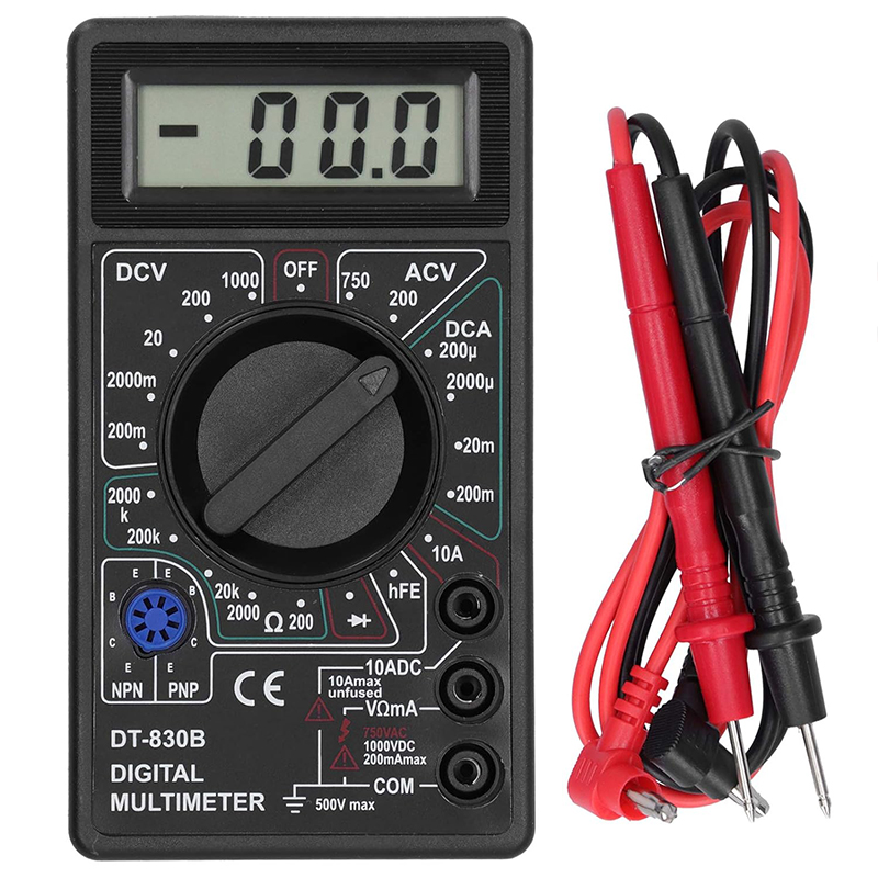Analog Meter Gauge - Портативный вольт-мультиметр, тестер автомобильного аккумулятора, тестер