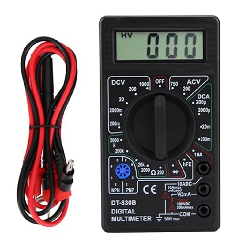 Analog Meter Gauge - Цифровой мультиметр, многофункциональный тестер DT830B, электрический