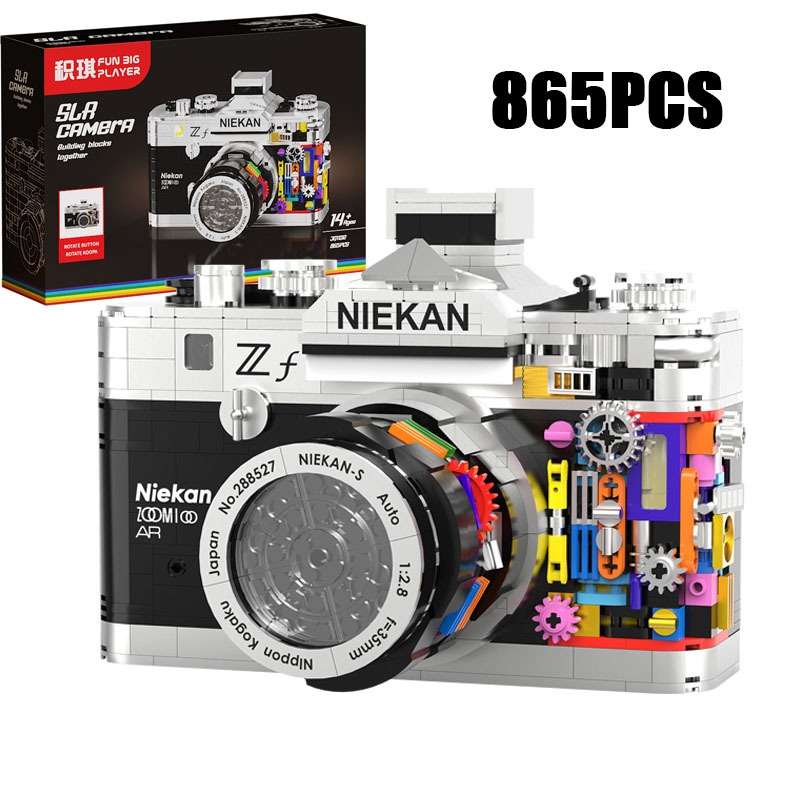 Collectible Vintage Cameras - 865 или 805 деталей: Винтажная модель