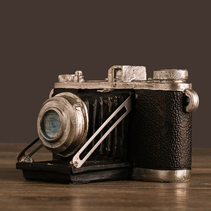 Collectible Vintage Cameras - Черная потертая шикарная камера, винтажный домашний