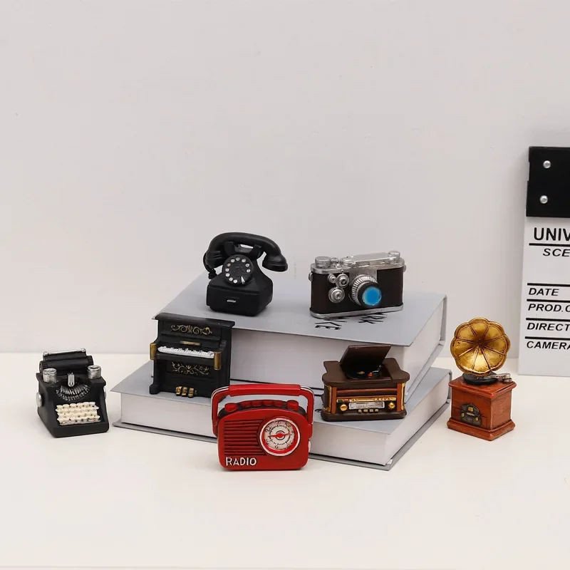 Collectible Vintage Cameras - Винтажная мини-камера, декор, настольная фотография, реквизит,