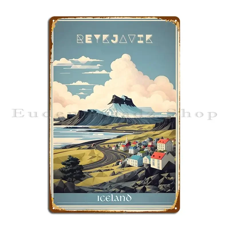 Vintage Collectible Tins - Винтажная коллекция ретро-постеров Reykjavik S: металлические
