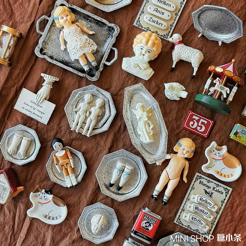 Миниатюрный винтажный набор ку – обзор и цена Vintage Collectible Figurines