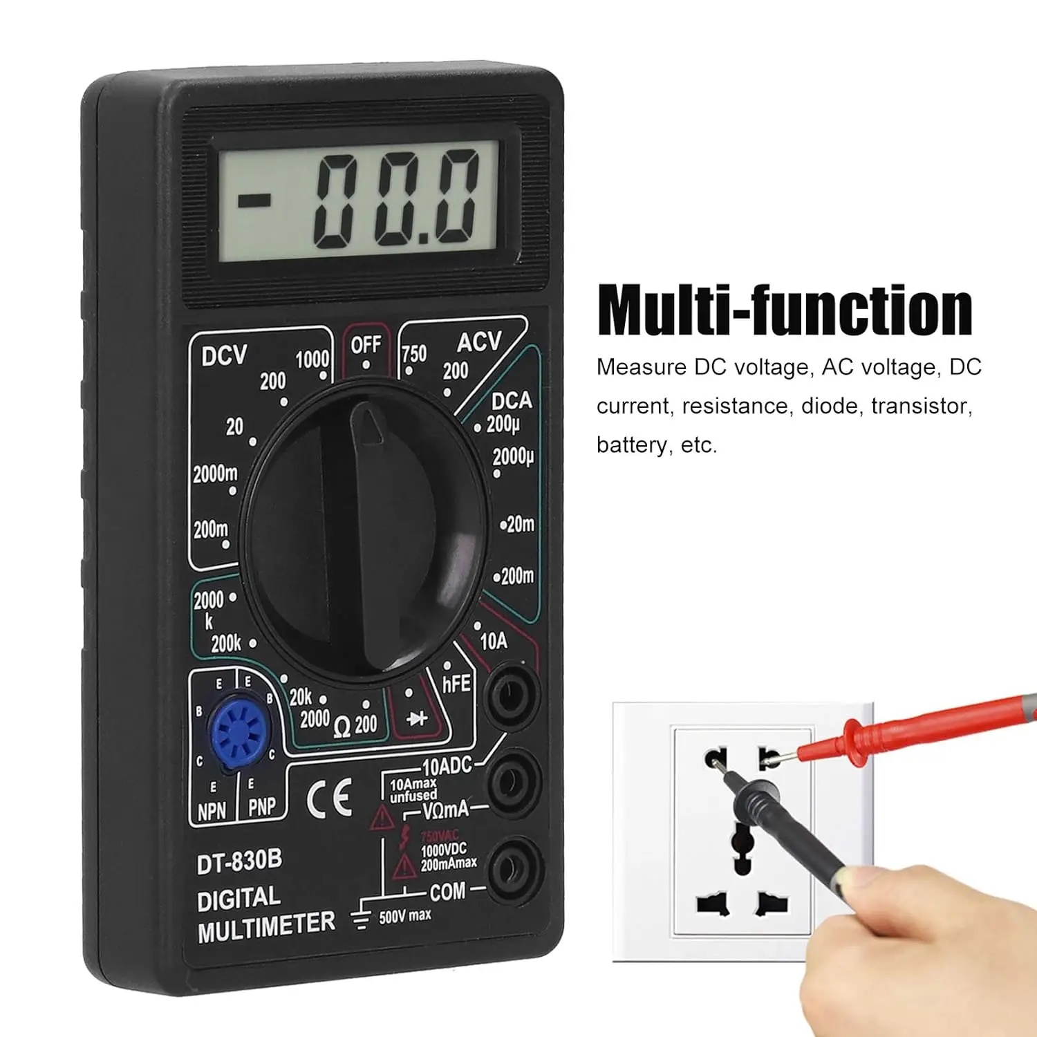 Цифровой мультиметр, многофунк – обзор и цена Analog Meter Gauge