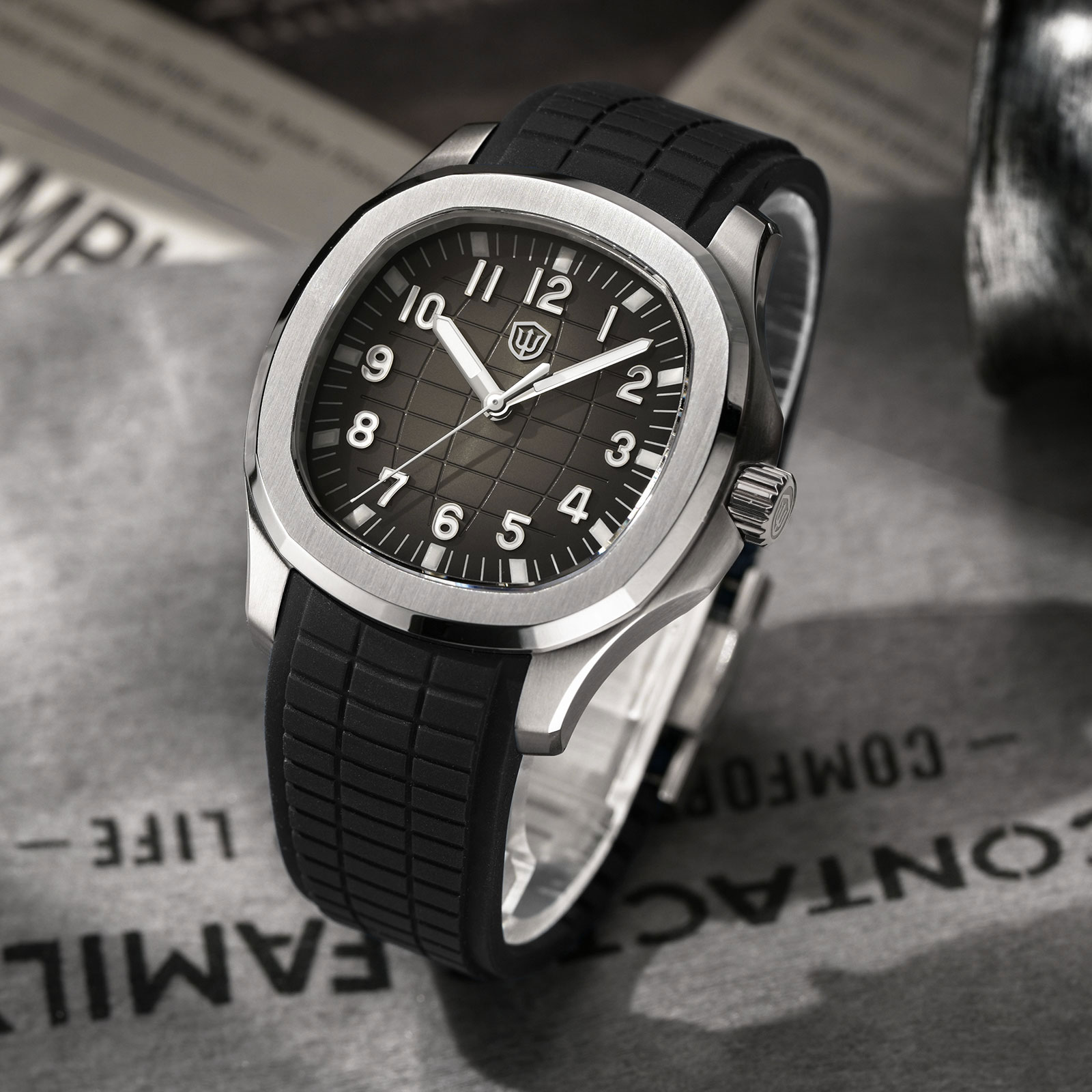 Мужские часы для дайвинга Watc – обзор и цена Vintage Watch Crystal