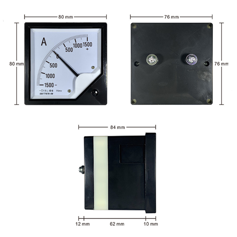 Аналоговый панельный амперметр – обзор и цена Analog Meter Gauge
