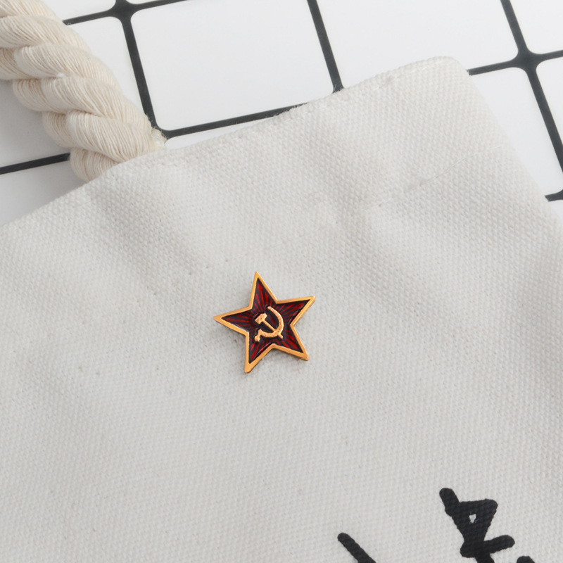 СССР значок с красной звездой, – обзор и цена Vintage Collectible Pins