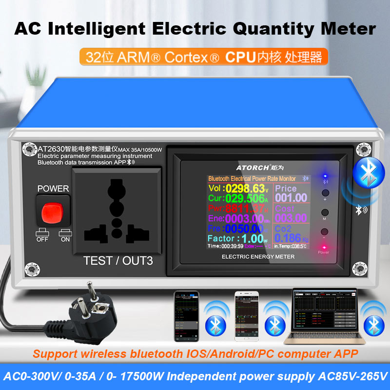 Цифровой USB-тестер AT2630 для – обзор и цена Analog Meter Gauge