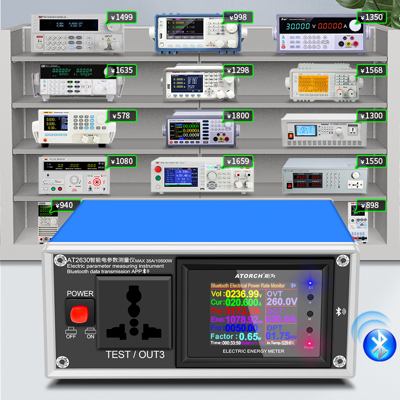 Цифровой USB-тестер AT2630 для – обзор и цена Analog Meter Gauge