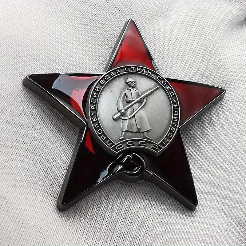 1 шт. значок с красной звездой – обзор и цена Vintage Collectible Pins